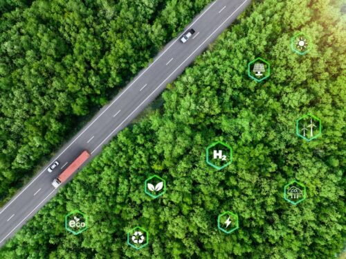 حرکت ناوگان حمل یخچالی شتابان شمال از دل جادههای سرسبز