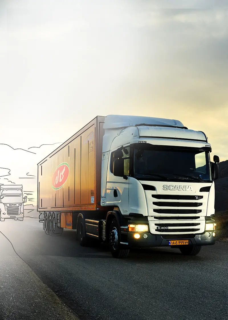 کامیون بینشهری کاله